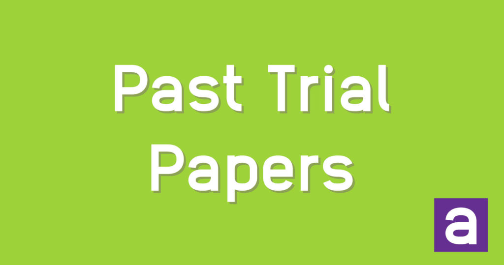 Collection Of Past Trial Papers - Find Your Hsc Trial Paper & Ace It